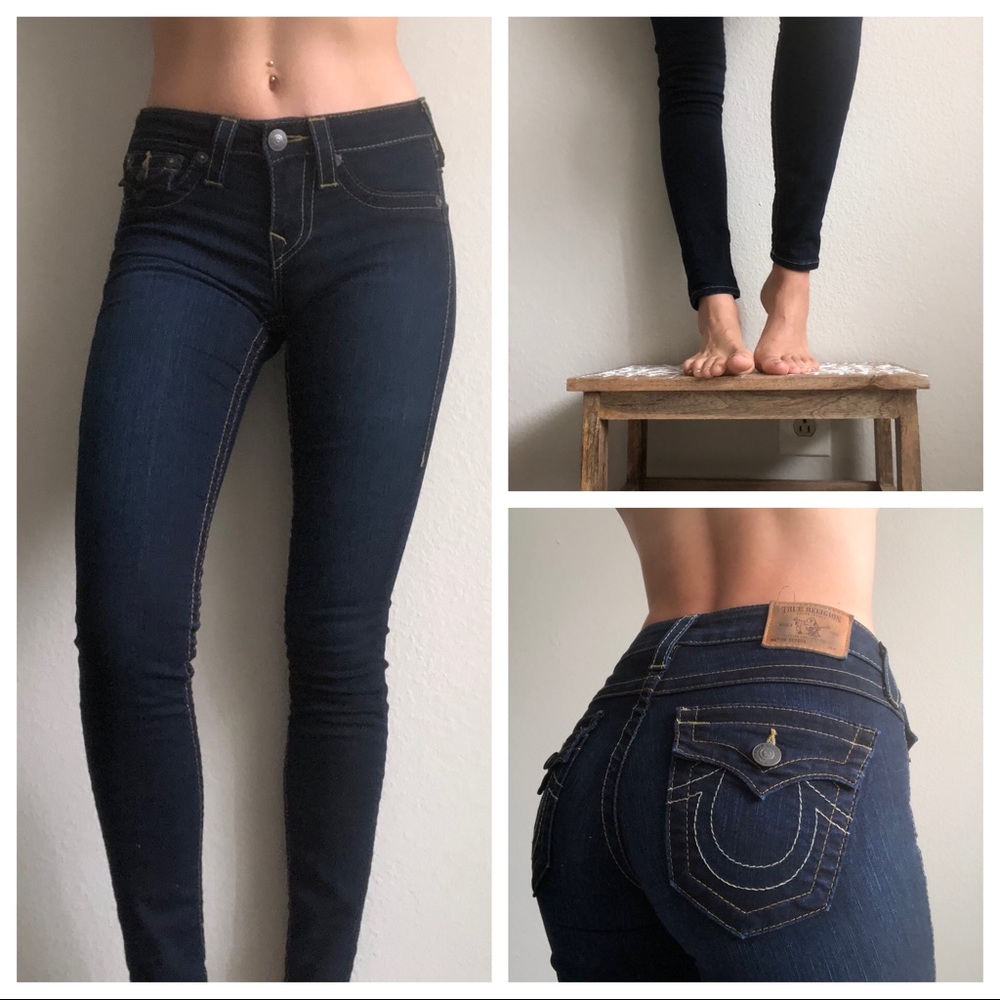 ✨EUC True Religion skinny jeans✨